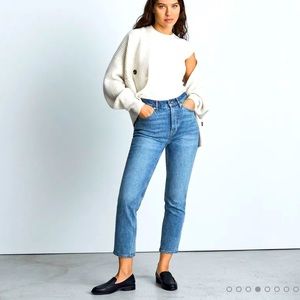 Everlane cheeky jean cropped